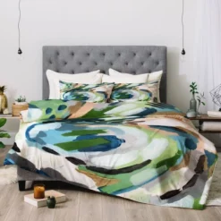 Laura Fedorowicz Greenery Comforter Set - Deny Designs