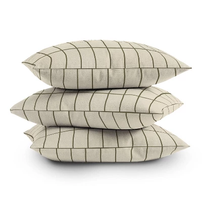 16"x16" Alisa Galitsyna Back To Basics Sand Square Throw Pillow Olive - Deny Designs 5 16"x16" Alisa Galitsyna Back To Basics Sand Square Throw Pillow Olive - Deny Designs - Image 3