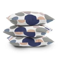 16"x16" Sheila Wenzel Ganny Square Throw Pillow Brown/Blue - Deny Designs -Deny Designs Shop GUEST 471f2aa1 46c2 47fd 8ceb ccc9b9cbb9ac