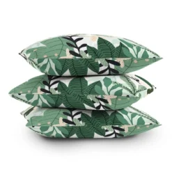 26"x26" Oversized Gale Switzer Into The Jungle Square Throw Pillow Green - Deny Designs -Deny Designs Shop GUEST 473d0c42 d3bb 4c4e 8183 edd41a9e66b8