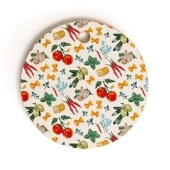 Adrianne La Festa Pattern Cutting Board - Round -Deny Designs Shop GUEST 47943837 1a1e 401d 9b4b f04964130402