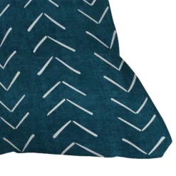 16"x16" Becky Bailey Mud Cloth Big Arrows Square Throw Pillow Teal - Deny Designs -Deny Designs Shop GUEST 494b5909 d987 4473 a025 62a91e1923d7