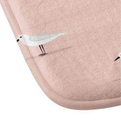 Little Arrow Sandpipers Memory Foam Bath Mat Pink - Deny Designs -Deny Designs Shop GUEST 4958d6ee a2d9 497d b102 6a31fb2ebafc