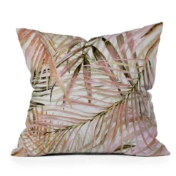 Marta Barragan Camarasa Leaf Outdoor Throw Pillow Pink - Deny Designs -Deny Designs Shop GUEST 49e45278 8200 4282 a701 b12d501aedc7