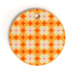 Jen Du Vintage Yellow Orange Flowers Cutting Board - Round 7 Jen Du Vintage Yellow Orange Flowers Cutting Board - Round -Deny Designs Shop GUEST 4c7b3aae cf50 43f4 8625 0caeb974355d