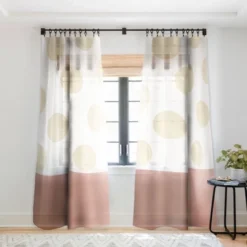 Georgiana Paraschiv Minimal Gold Dots Single Panel Sheer Window Curtain - Deny Designs -Deny Designs Shop GUEST 4df4fa2b d4af 4be8 8640 72cf84c8f085