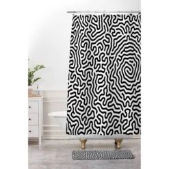 Adam Priester Pattern Memory Foam Bath Mat Black/White - Deny Designs 5 Adam Priester Pattern Memory Foam Bath Mat Black/White - Deny Designs -Deny Designs Shop GUEST 4f5e3dec baf9 472c afb5 27346f73ff10