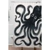 Avenie Minoan Octopus Shower Curtain Black - Deny Designs -Deny Designs Shop GUEST 4faf0ef2 308a 4d96 b25e 20e5f6973fac