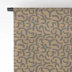 Little Arrow Design Co Cosmo Tile Stone Single Panel Sheer Window Curtain - Deny Designs -Deny Designs Shop GUEST 502a7bc0 4ac4 4fe5 ba93 cf170932d178