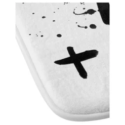 Kal Barteski Superheroes Cushion Bath Mat Black - Deny Designs -Deny Designs Shop GUEST 506f4e0c 2762 40a4 a543 f8811cced720