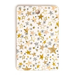 Ninola Design Winter Stars Holiday Gold Cutting Board - Deny Designs -Deny Designs Shop GUEST 508eb433 1077 4d1b bab0 202568c77ef8