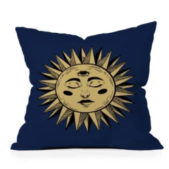 Deny Designs Avenie Vintage Sun Outdoor Throw Pillow Blue -Deny Designs Shop GUEST 5188c8d7 1009 4b06 9003 08f440ec5595