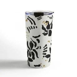 Evamatise Abstract Spider Orchids Travel Mug 20 Oz Stainless Steel Travel Mug - Deny Designs -Deny Designs Shop GUEST 5273397e 5520 4ad5 a6c2 39d065b63e5b