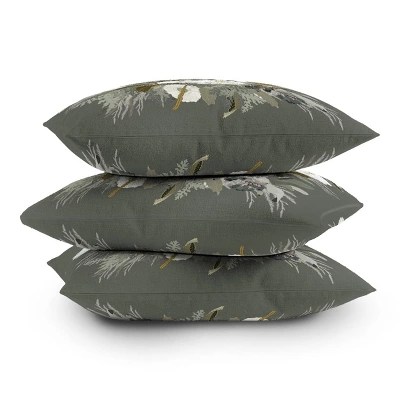 16"x16" Iveta Abolina Aspen Sage Oblong Lumbar Throw Pillow Sage Green - Deny Designs 5 16"x16" Iveta Abolina Aspen Sage Oblong Lumbar Throw Pillow Sage Green - Deny Designs - Image 3