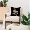Deny Designs 16"x16" Rosebud Studio 'Admire Me' Floral Square Throw Pillow Black: Bohemian Decor, Indoor Polyester Fill, Zippered 2 Deny Designs 16"x16" Rosebud Studio 'Admire Me' Floral Square Throw Pillow Black: Bohemian Decor, Indoor Polyester Fill, Zippered -Deny Designs Shop GUEST 5497a206 dbaa 4206 a73c 5f3369ea3b83