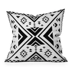 Nature Magick Southwest Geometric Bohemian Throw Pillow Black/White - Deny Designs -Deny Designs Shop GUEST 55179155 6bb4 435f 9686 488beecce1f4