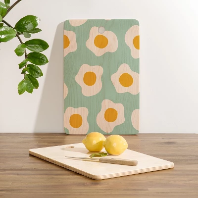 Hello Sayang Eggcellent Blue Eggs Cutting Board - Deny Designs 4 Hello Sayang Eggcellent Blue Eggs Cutting Board - Deny Designs - Image 2