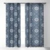 CoastL Studio Scandinavian Classic Blue Single Panel Sheer Window Curtain - Deny Designs -Deny Designs Shop GUEST 56d70f04 ee2d 4103 9d05 1e76486b9e12