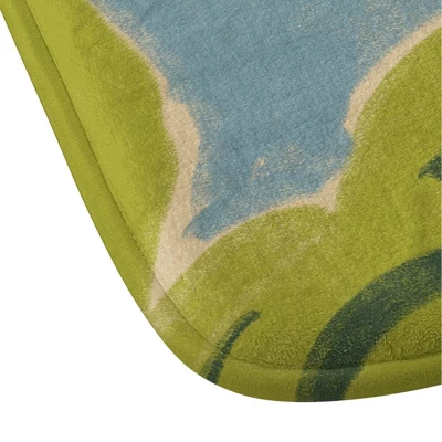 Summer Boquet Memory Foam Bath Mat - Deny Designs 4 Summer Boquet Memory Foam Bath Mat - Deny Designs - Image 2