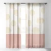 Georgiana Paraschiv Minimal Gold Dots Single Panel Sheer Window Curtain - Deny Designs -Deny Designs Shop GUEST 5921ce05 a604 477b 9ce8 a0db3be326f4