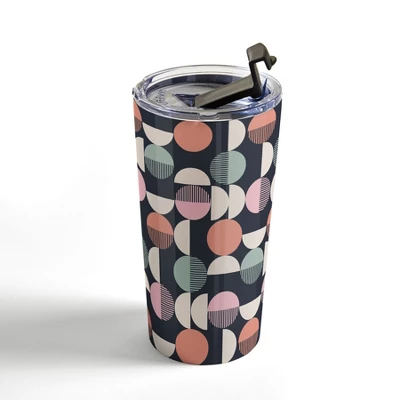 Emanuela Carratoni Abstract Moon Pattern 20 Oz Stainless Steel Travel Mug - Deny Designs 5 Emanuela Carratoni Abstract Moon Pattern 20 Oz Stainless Steel Travel Mug - Deny Designs - Image 3