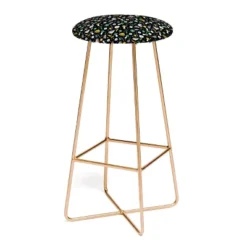 Charly Clements Magic Mushroom Forest Pattern Bar Stool - Deny Designs -Deny Designs Shop GUEST 5a3fb67e 8074 4431 98cc a1aeeb7654f5
