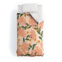 Meadow Of Autumn Wildflowers Lane And Lucia Comforter Set Orange/Green/Beige - Deny Designs -Deny Designs Shop GUEST 5aa8b0a5 73f6 4981 9fd6 947d9ad91ae3