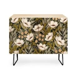 Avenie Floral Meadow Spring Green Credenza - Deny Designs -Deny Designs Shop GUEST 5b9a5aed 9478 4261 8667 fc9612e5a11c