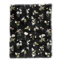 Iveta Abolina Pineberries Botanicals Black Woven Throw Blanket - Deny Designs 12 Iveta Abolina Pineberries Botanicals Black Woven Throw Blanket - Deny Designs -Deny Designs Shop GUEST 5bc57a3c 9195 4c85 8b64 3431032b7788