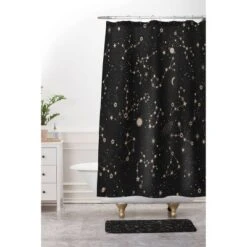 Iveta Abolina Starry Night Shower Curtain Black - Deny Designs -Deny Designs Shop GUEST 5bca1e40 e75e 4db2 8f2d 28b9fcc60279