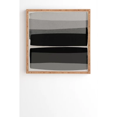 Orara Studio Modern Bamboo Framed Wall Art Black/White - Deny Designs 7 Orara Studio Modern Bamboo Framed Wall Art Black/White - Deny Designs - Image 5