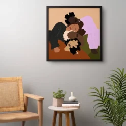 Studio 1514 Brooklyn Sisterhood Framed Wall Canvas Black/Brown - Deny Designs 10 Studio 1514 Brooklyn Sisterhood Framed Wall Canvas Black/Brown - Deny Designs -Deny Designs Shop GUEST 5bf61ed8 33a5 4179 a01f 4d1a0af5dd7a