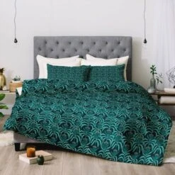 Holli Zollinger Maisey Teal Comforter Set - Deny Designs -Deny Designs Shop GUEST 5c4d744b 7dd7 472d a943 74a25a2dad05