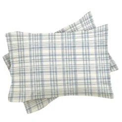 Queen Little Arrow Design Co Winter Watercolor Plaid Blue Comforter Set - Deny Designs -Deny Designs Shop GUEST 5d27e136 9f64 4924 b844 10f24443a4fa