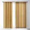 Little Arrow Design Co Ivy Stripes Mustard Single Panel Sheer Window Curtain - Deny Designs -Deny Designs Shop GUEST 5d509720 2b94 445c bb8a a9e4421a1e1f