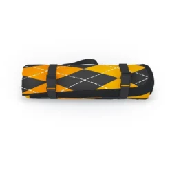 Avenie Halloween Collection Argyle Picnic Blanket - Deny Designs