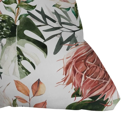 Marta Barragan Camarasa Bohemian Tropical Bloom Outdoor Throw Pillow Green - Deny Designs 3 Marta Barragan Camarasa Bohemian Tropical Bloom Outdoor Throw Pillow Green - Deny Designs