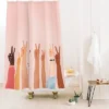Nadja Peace Heavy Shower Curtain - Deny Designs -Deny Designs Shop GUEST 5e9d4932 7736 4d62 9e1d 6c8b998b35da