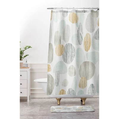 Sharon Turner Pebbles Shower Curtain - Deny Designs 4 Sharon Turner Pebbles Shower Curtain - Deny Designs - Image 2