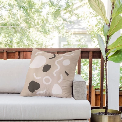 20"x20" Deny Designs Cortney Herron Abstract Outdoor Throw Pillow: Polyester Fill, Plain Weave Fabric, All Ages 3 20"x20" Deny Designs Cortney Herron Abstract Outdoor Throw Pillow: Polyester Fill, Plain Weave Fabric, All Ages