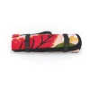 Avenie Abstract Floral Poinsettia Red Picnic Blanket -Deny Designs