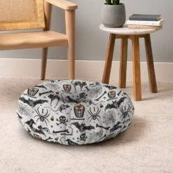 Heather Dutton Halloween XRay Round Floor Pillow - Deny Desings -Deny Designs Shop GUEST 610ad14b 7d25 4e37 b4fa b594a62992d0