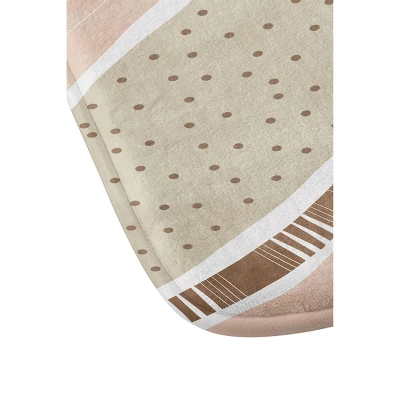 Marta Barragan Camarasa Abstract Dune Strokes Memory Foam Bath Rug Brown - Deny Designs: Geometric Microfiber Bathroom Runner 3 Marta Barragan Camarasa Abstract Dune Strokes Memory Foam Bath Rug Brown - Deny Designs: Geometric Microfiber Bathroom Runner