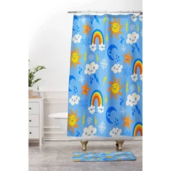 Deny Designs Kids' Carriecantwell Whimsical Weather Memory Foam Machine Washable Bath Mat -Deny Designs Shop GUEST 61b11b62 1491 46ef b2b6 ddf909b40d38 1