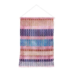 Schatzi Brown Mila Stripe Multi Wall Hanging Portrait Pink - Deny Designs -Deny Designs Shop GUEST 62a4a202 fb8f 4366 a393 0d81fc5951c3