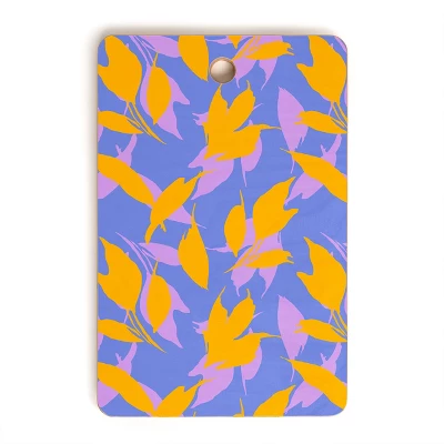 Marta Barragan Camarasa Botanical Leaves Simple LAV Cutting Board - Deny Designs 5 Marta Barragan Camarasa Botanical Leaves Simple LAV Cutting Board - Deny Designs - Image 3