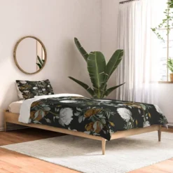 Iveta Abolina Helaine Night Cotton Comforter & Sham Set - Deny Designs