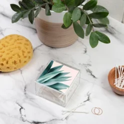 Gale Switzer Agave Flare II Peach Acrylic Box - Deny Designs -Deny Designs Shop GUEST 63800b1e 77fa 452b b079 bc74dbb76975