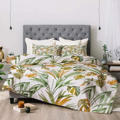 Marta Barragan Camarasa Sweet Tropical Botany Comforter Set - Deny Designs 5 Marta Barragan Camarasa Sweet Tropical Botany Comforter Set - Deny Designs - Image 3