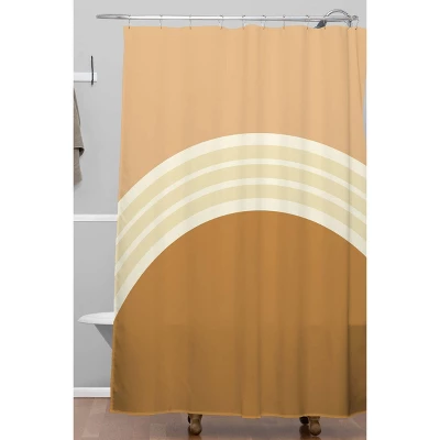 Urban Wild Studio One Day Clay Layers Shower Curtain Brown - Deny Designs 3 Urban Wild Studio One Day Clay Layers Shower Curtain Brown - Deny Designs